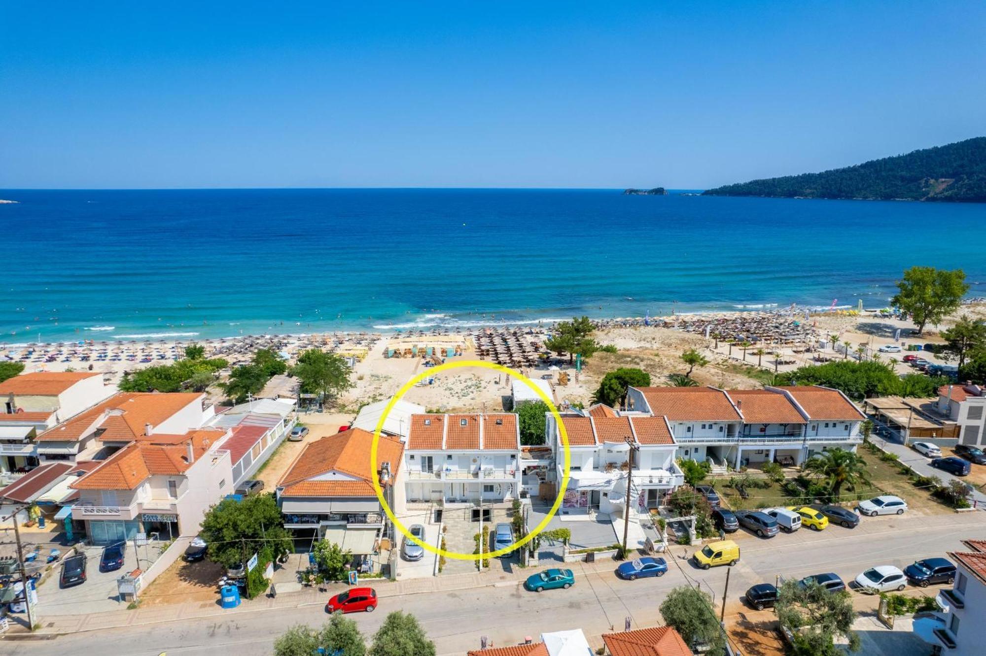 Artemis Beach Apartments Хриси-Амудия Экстерьер фото