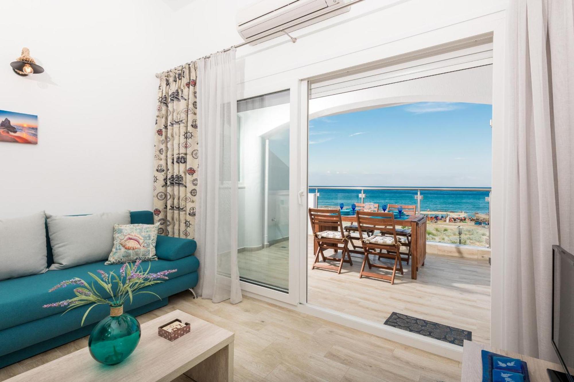 Artemis Beach Apartments Хриси-Амудия Экстерьер фото